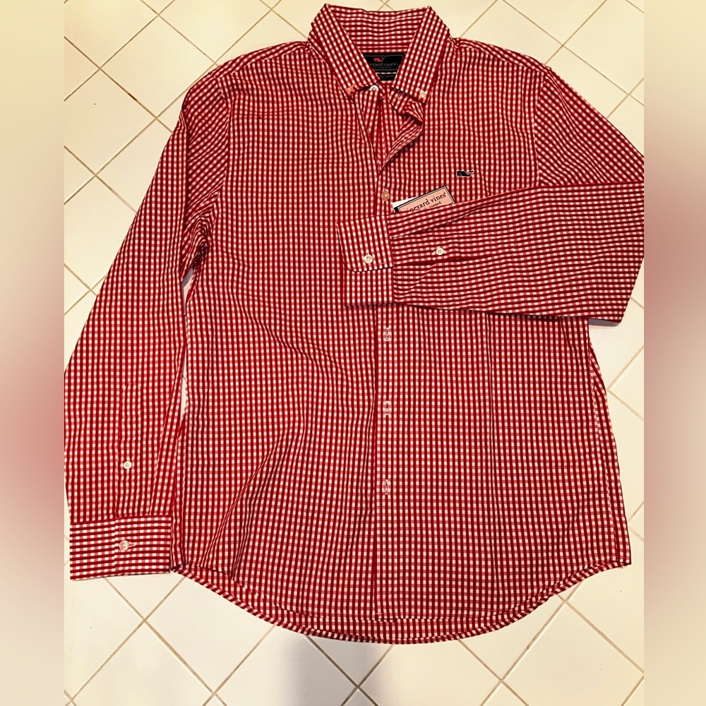 Vineyard Vines men’s button down, slim fit medium